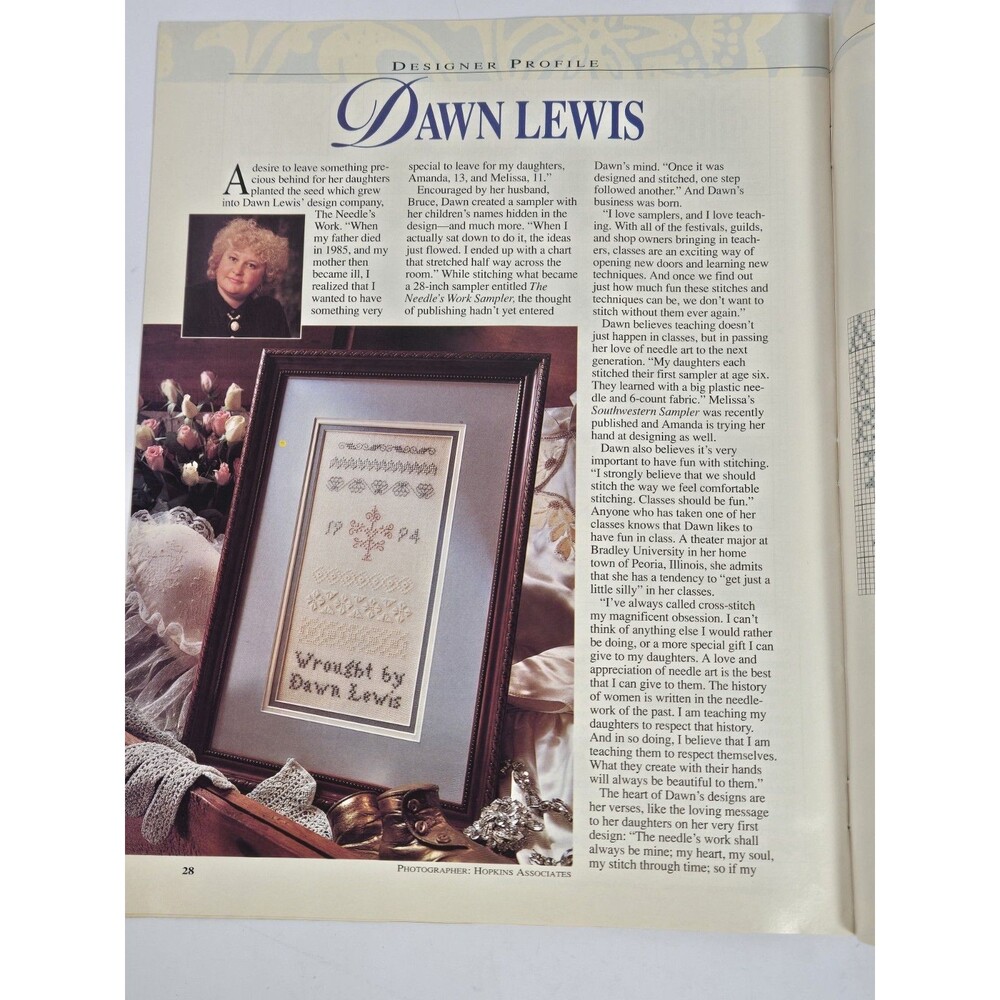 Cross Stitch & Country Crafts Sep Oct 1994 Halloween 21 Designs Magazine - Picture 8 of 8